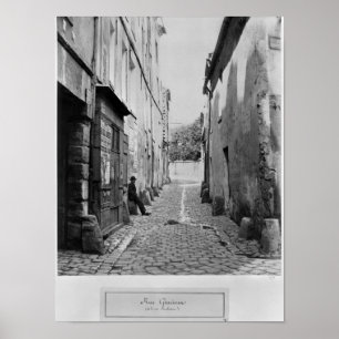 Poster Rue Gracieuse, de rue Daubenton, Paris