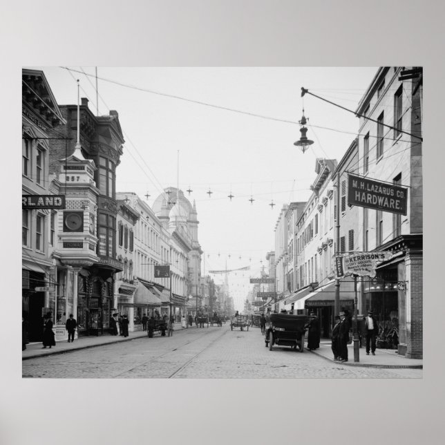 Poster Rue King (Devant)