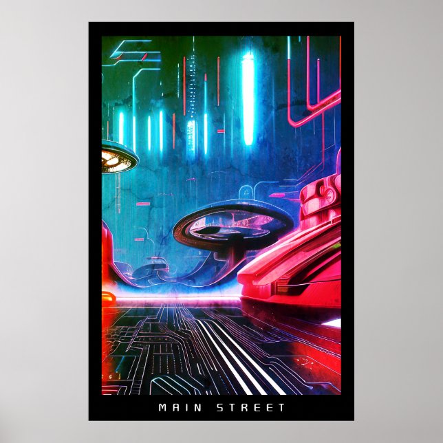 Poster Rue principale (Devant)