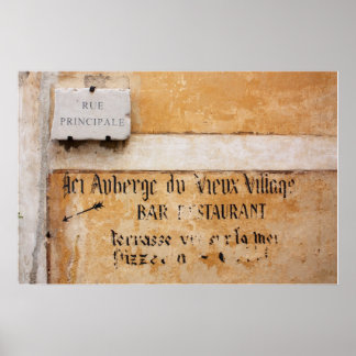 Poster Rue Principale