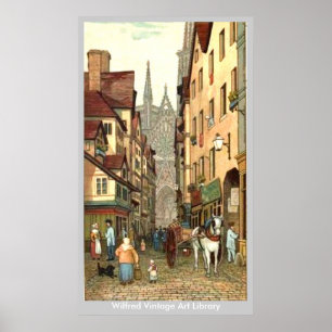 Poster Rue Rouen