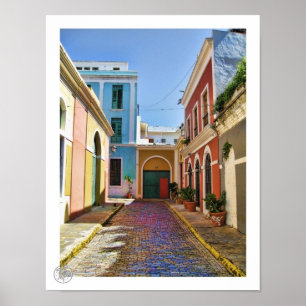 Poster Rue San Juan