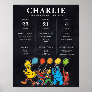 Poster Rue Sésame   1er anniversaire