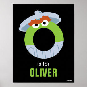 Poster Rue Sésame   O est pour Oscar