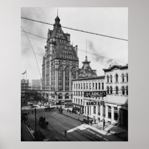 Poster Rue Wisconsin