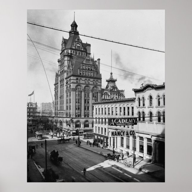 Poster Rue Wisconsin (Devant)