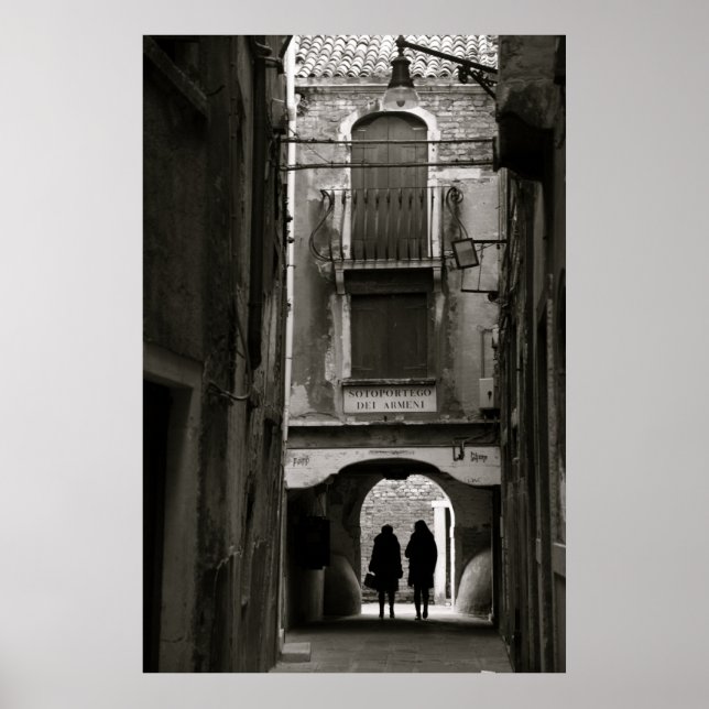 Poster Rues de Venise II (Devant)
