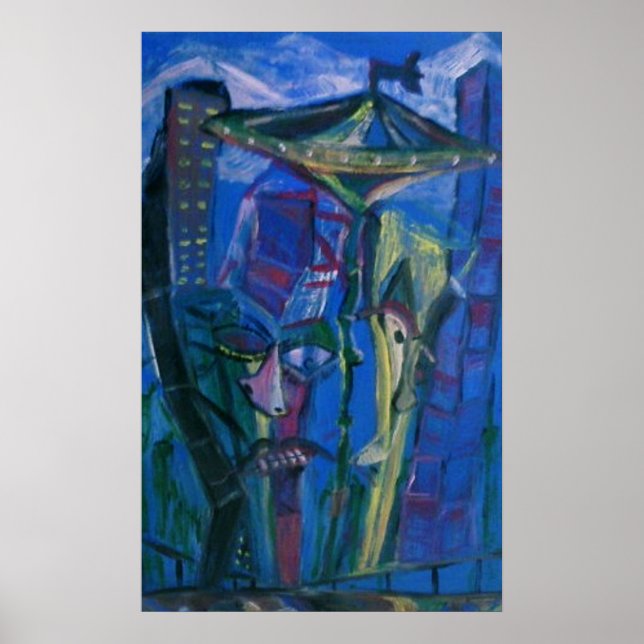 Poster Rues moyennes (Devant)