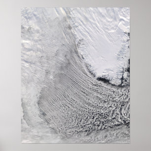 Poster Rues nuageuses dans la mer du Labrador