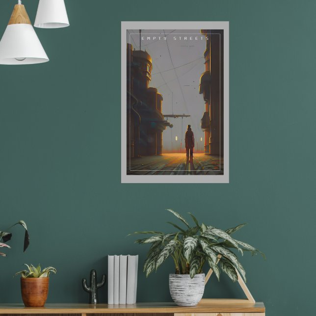 Poster Rues vides (Salon 1)