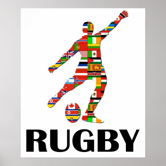 Poster Rugby (Devant)