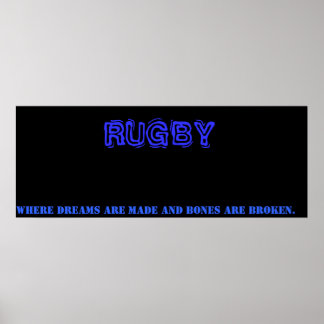 Poster Rugby