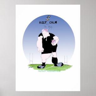 Poster rugby à haka, tony fernandes