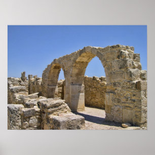 Poster Ruines antiques à Chypre