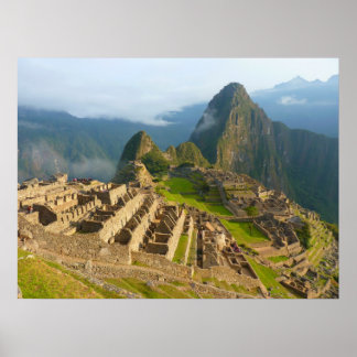 Poster ruines de Machu Picchu