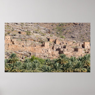 Poster Ruines de Riwaygh as-Safil - Sultanat d'Oman