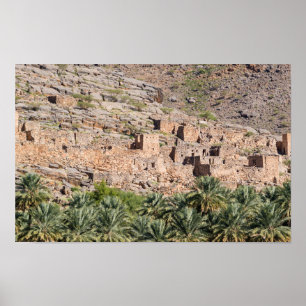 Poster Ruines de Riwaygh as-Safil - Sultanat d'Oman