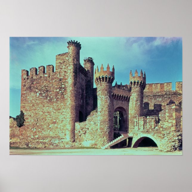 Poster Ruines du Château des Chevaliers Templiers (Devant)