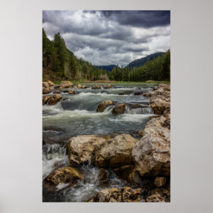 Poster Ruisseau Stormy Spearfish