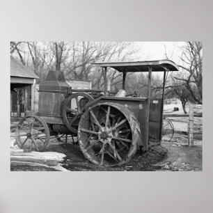 Poster Rumely anticipé Tractor, 1936