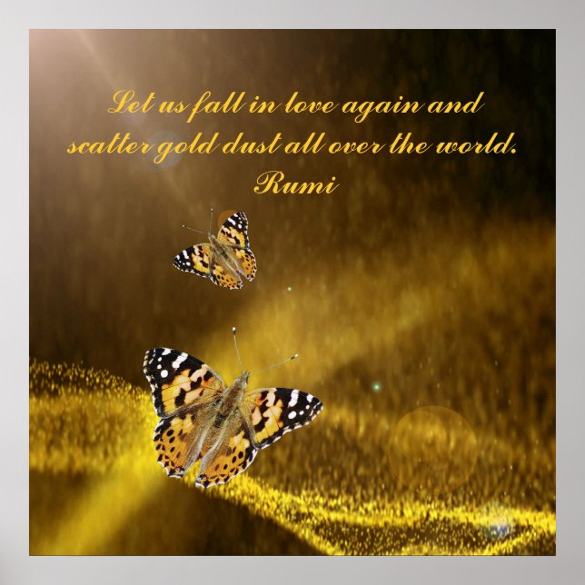 Poster Rumi Chute de nouveau amoureuse (Devant)