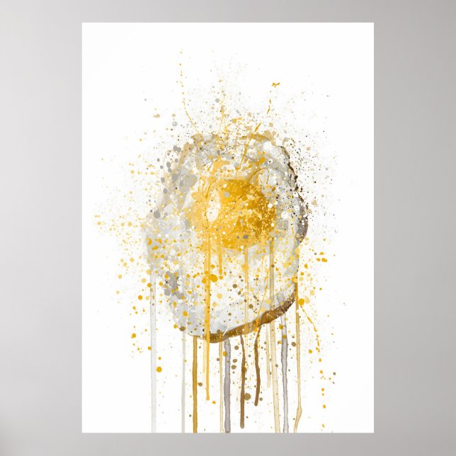 Poster Runny Egg (Devant)