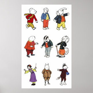 Poster Rupert Bear et ses amis