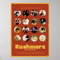Rushmore avec les multiples visages de Max Fischer