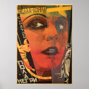 Poster russe avant-gardiste