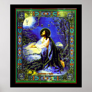 Poster Russe Jésus Nouveau