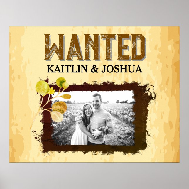 Poster Russe RECHERCHÉ photo 🤠 Mariage occidental (Devant)