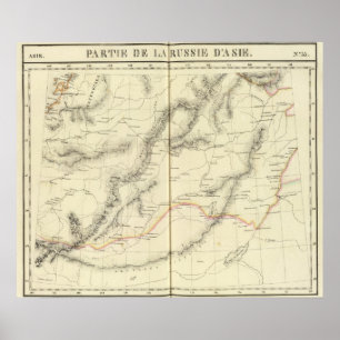 Poster Russie asiatique, Asie 33