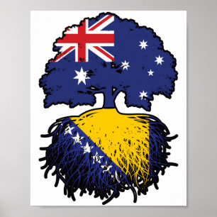 Poster Russie bosniaque australienne Australie arbre
