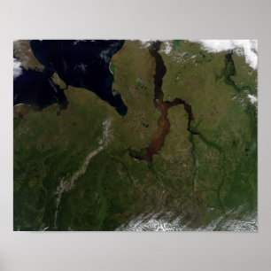 Poster Russie centrale du Nord