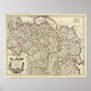 Poster Russie, Chine, Asie