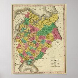 Poster Russie En Europe 2