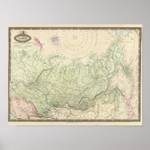 Poster Russie et Asie