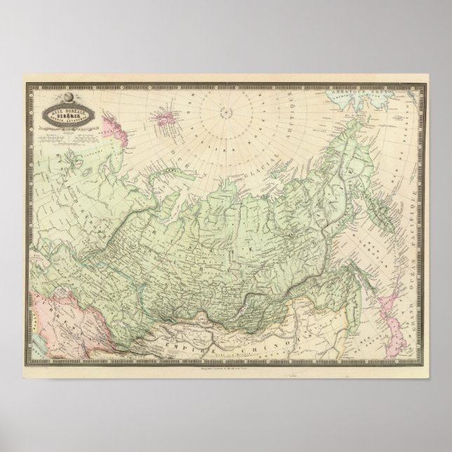 Poster Russie et Asie (Devant)