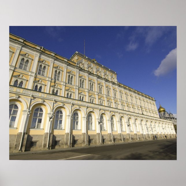 Poster Russie, Moscou, Kremlin, Le Grand Kremlin (Devant)
