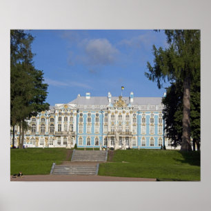 Poster Russie, Saint-Pétersbourg, Palais de Catherine (au
