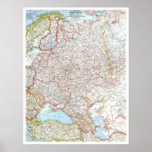 Poster " Russie (Union soviétique occidentale) : MAP déta