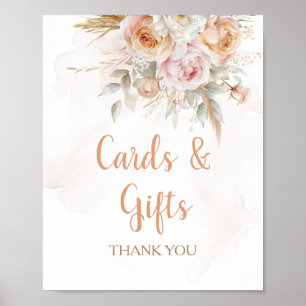 Poster Rustic Floral n'est-elle pas Onederful Cartes et c