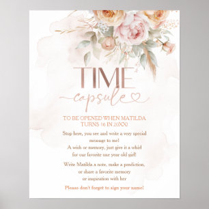 Poster Rustic Floral n'est pas elle merveilleuse capsule 