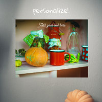 Rustic Still Life avec un Citrouille et une Mug Ro