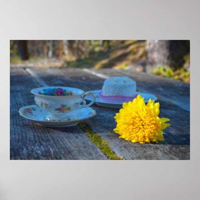 Poster rustique de la nature morte (Devant)