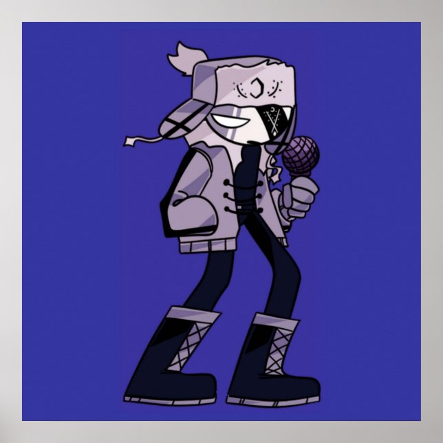 Poster Ruv Friday Night Funkin (Devant)