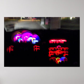 Poster RX-8 par nuit