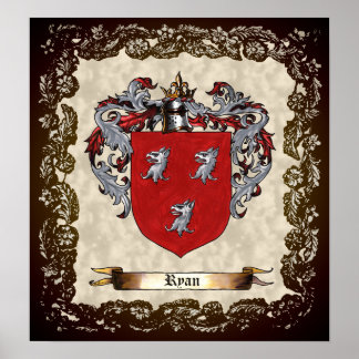 Poster Ryan Armoiries