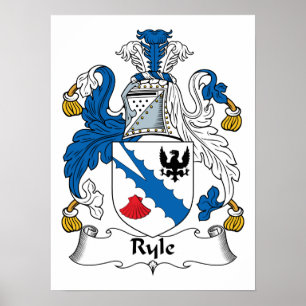Poster Ryle Family Crest