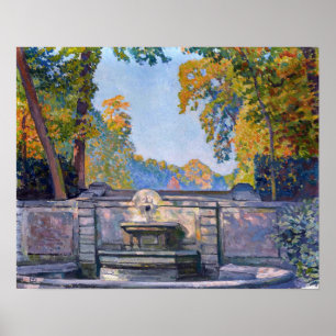 Poster Rysselberghe - Fountain